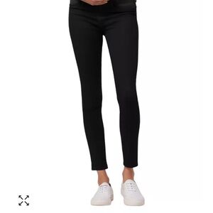 Joe’s Jeans The Icon Maternity coated black jeans